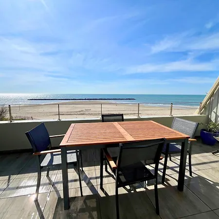Rose Des Sables - Climatise Vue Avec Terrasse Et Parking * Mauguio