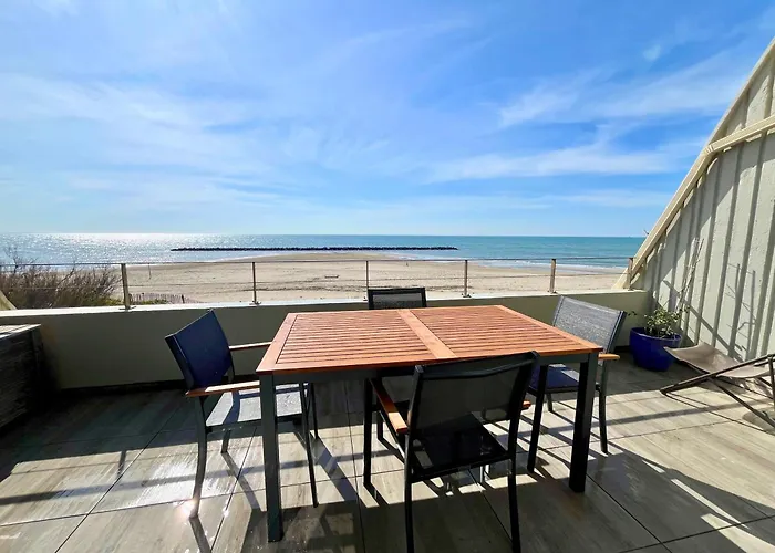 Rose Des Sables - Climatise Vue Avec Terrasse Et Parking * Mauguio