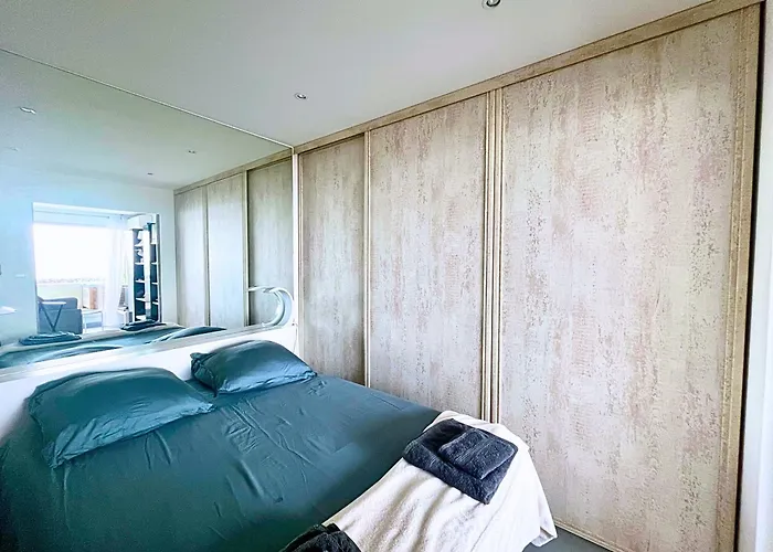 Apartment Rose Des Sables - Climatise Vue Avec Terrasse Et Parking Mauguio