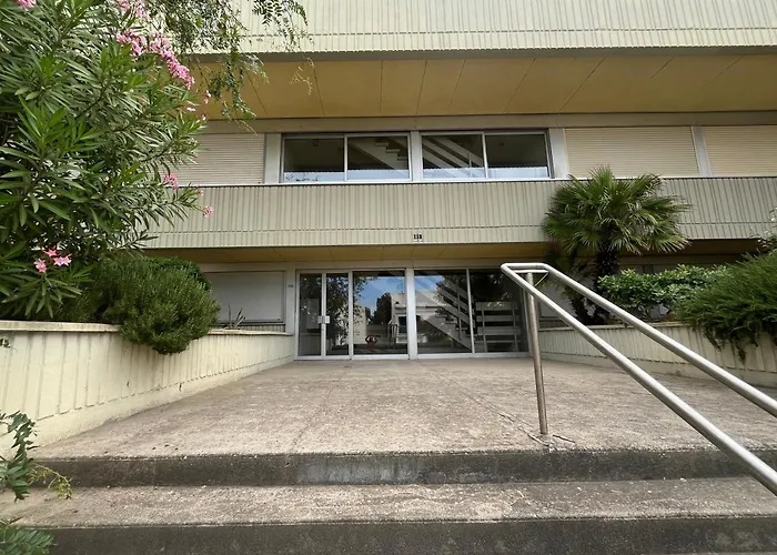 Rose Des Sables - Climatise Vue Avec Terrasse Et Parking Apartment